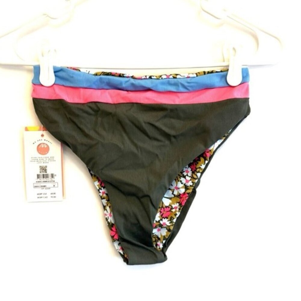 Maaji Women’s High Rise Bikini Bottom Size M